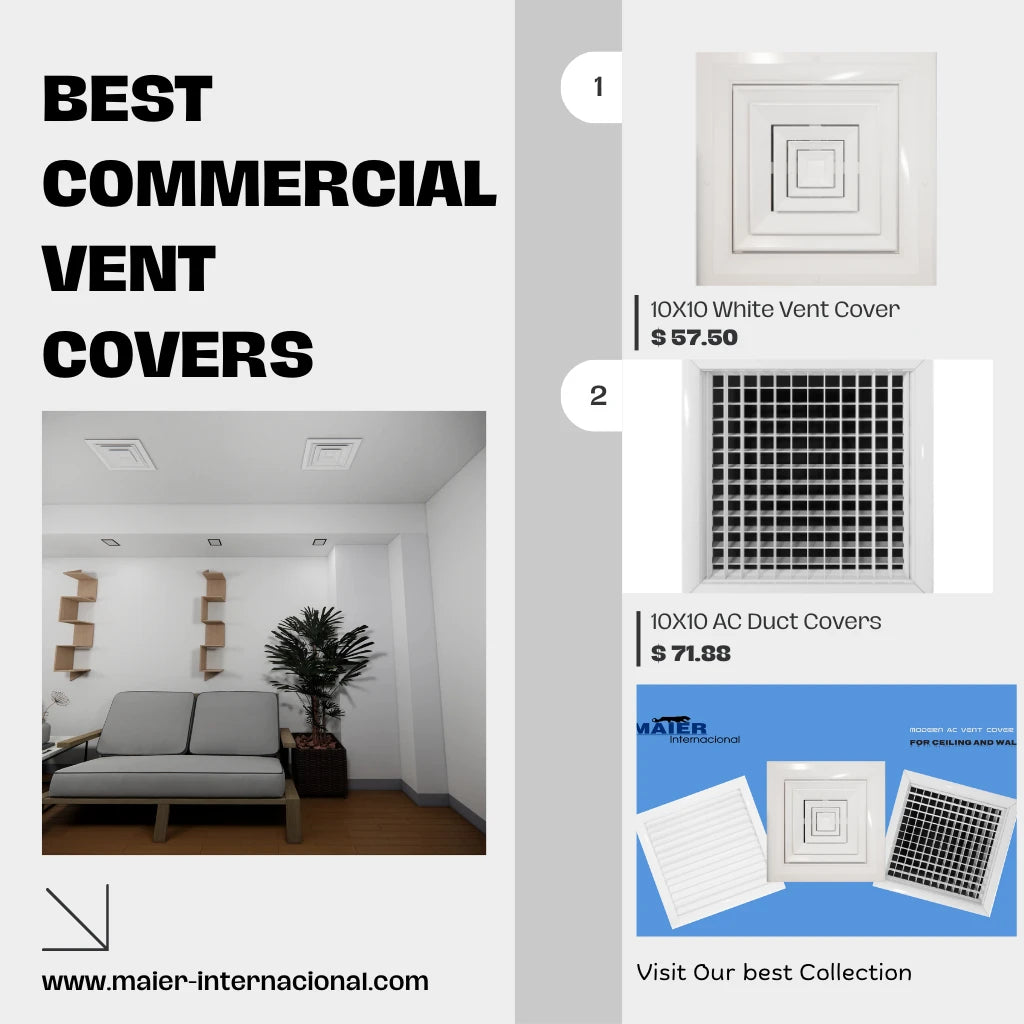Our Vent Covers for Commercial Uses, Ceiling & Wall Modern Grilles