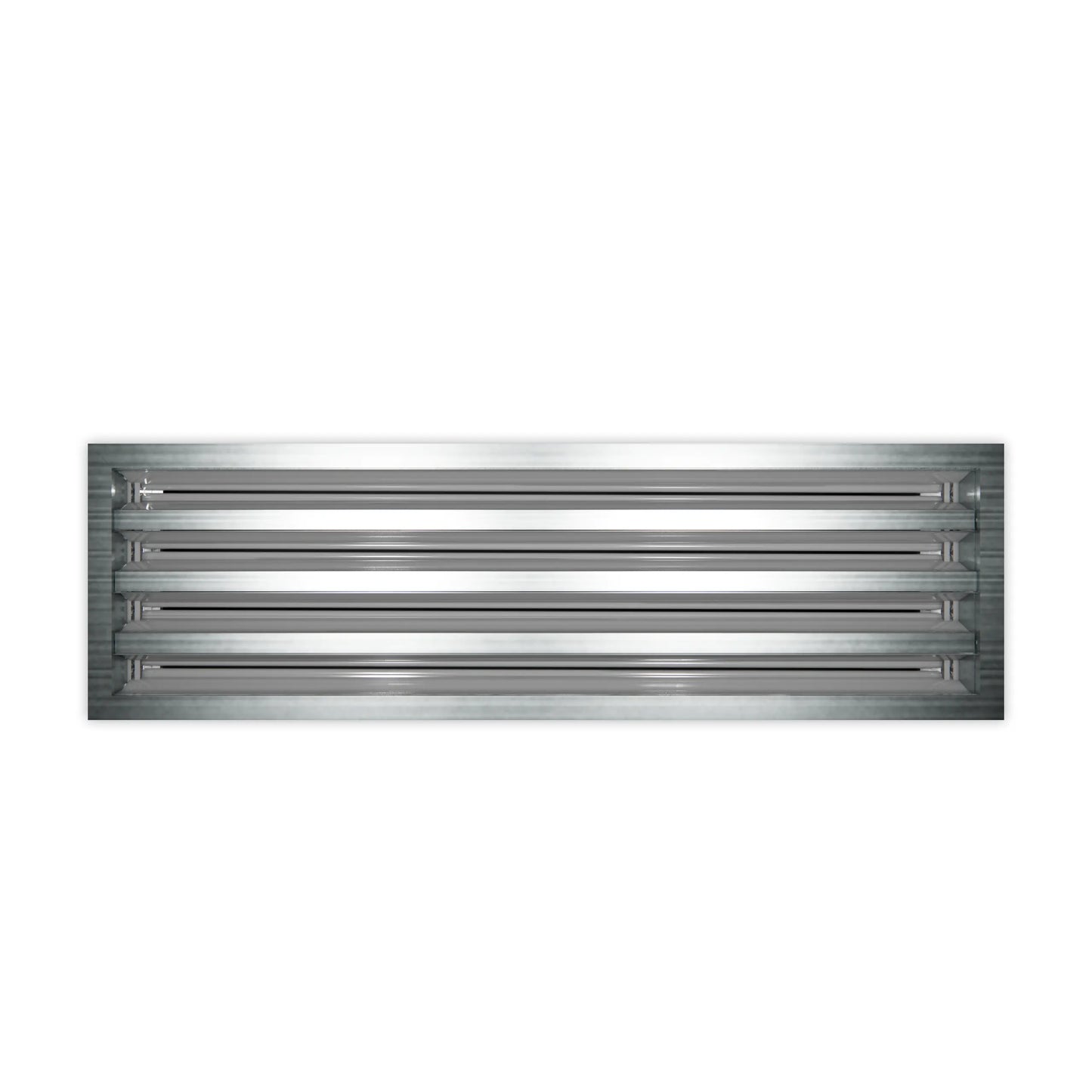 Rejilla Moderna AC 16x6 - Rejilla Decorativa Blanca - Difusor Ranura Lineal Estándar 99,9% Aluminio - MAIER INTERNACIONAL