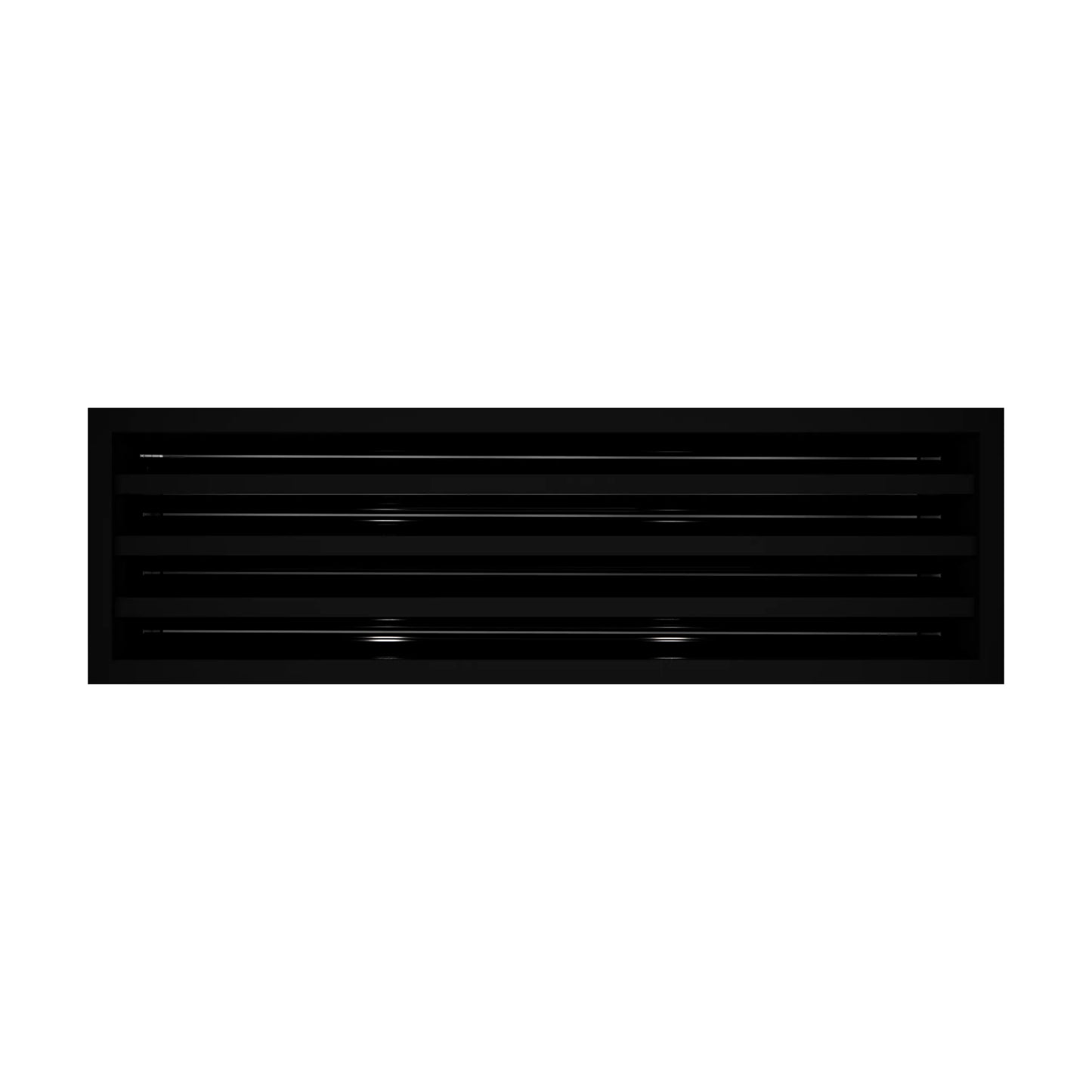 Rejilla Moderna AC 16x6 - Rejilla Decorativa Blanca - Difusor Ranura Lineal Estándar 99,9% Aluminio - MAIER INTERNACIONAL