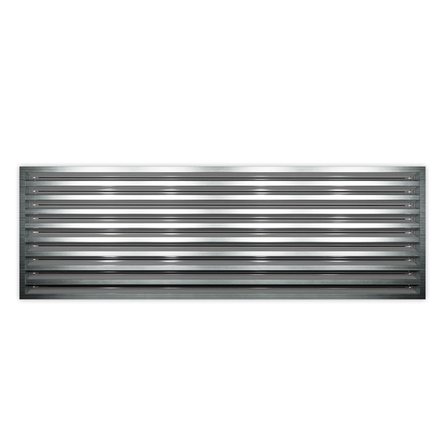 Rejilla AC Moderna 36x14 - Rejilla Decorativa Blanca - Difusor Ranura Lineal Estándar 99,9% Aluminio - MAIER INTERNACIONAL