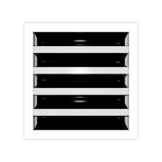 Rejilla AC Moderna 8x8 - Rejilla Decorativa Blanca - Difusor Ranura Lineal Estándar 99,9% Aluminio - MAIER INTERNACIONAL