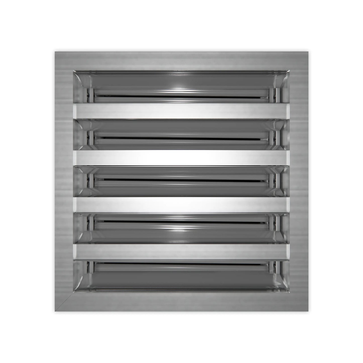 Rejilla AC Moderna 8x6 - Rejilla Decorativa Blanca - Difusor Ranura Lineal Estándar 99,9% Aluminio - MAIER INTERNACIONAL
