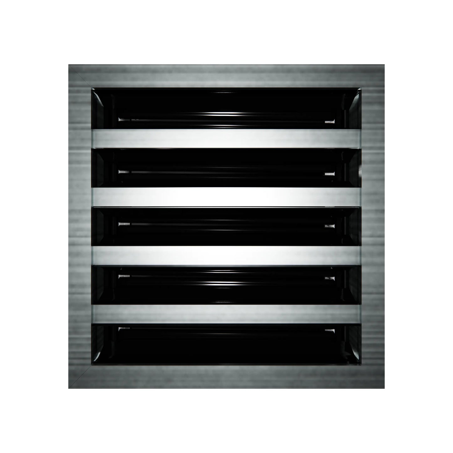 Rejilla AC Moderna 8x8 - Rejilla Decorativa Blanca - Difusor Ranura Lineal Estándar 99,9% Aluminio - MAIER INTERNACIONAL