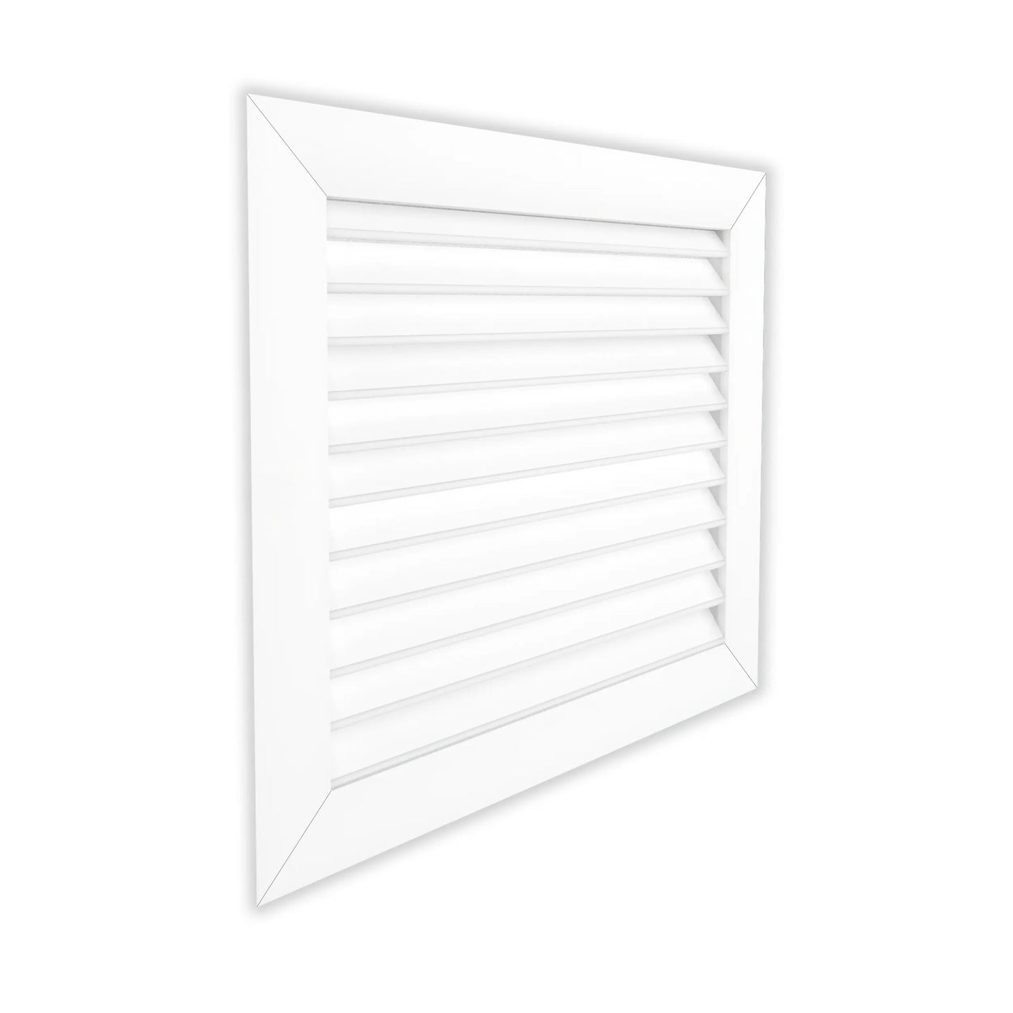 8X8 white Aluminum return air grill