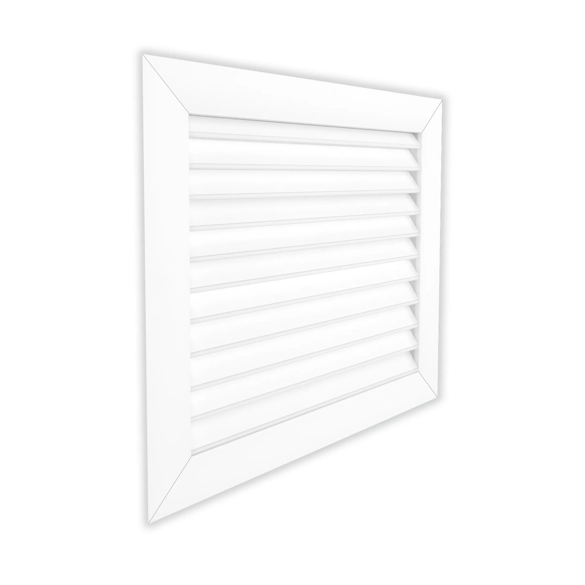 8X8 white Aluminum return air grill