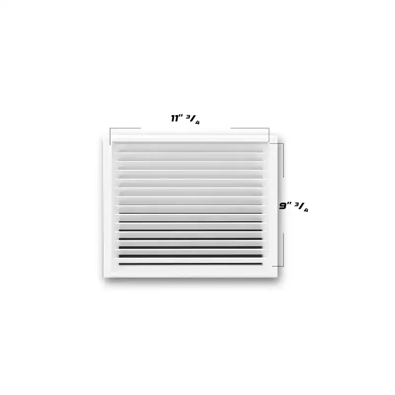 12X10 return air grille | pure aluminum