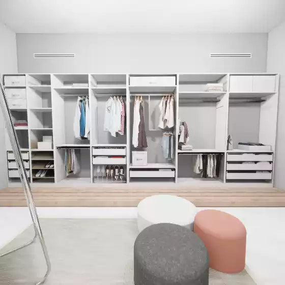 Rejilla AC Moderna 36x8 - Rejilla Decorativa Blanca - Difusor Ranura Lineal Estándar 99,9% Aluminio - MAIER INTERNACIONAL