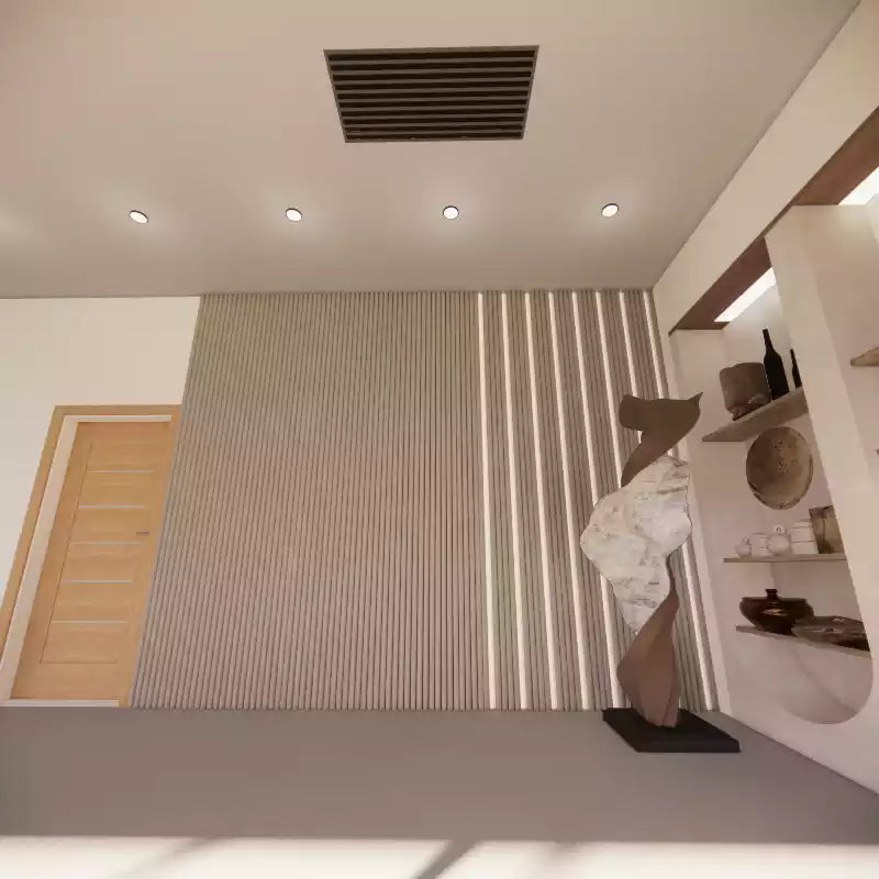 Rejilla AC Moderna 36x16 - Rejilla Decorativa Negra - Difusor Ranura Lineal Estándar 99,9% Aluminio - MAIER INTERNACIONAL