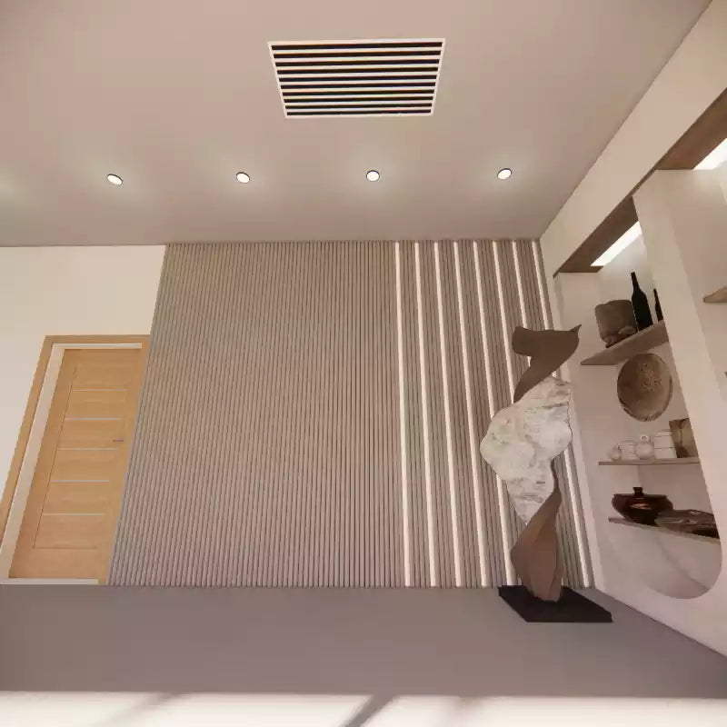 36x16 Modern AC Vent Cover - Decorative White Air Vent - Standard Linear Slot Diffuser 99,9% Aluminium- MAIER INTERNACIONAL