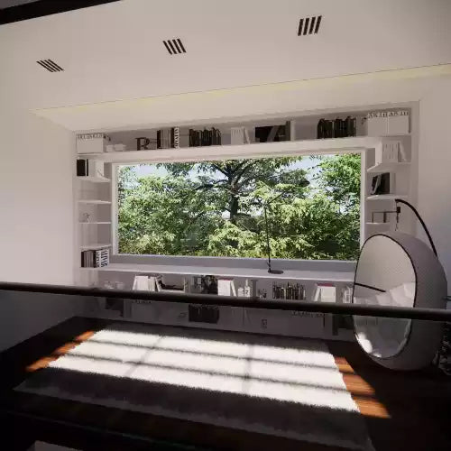 Rejilla AC Moderna 8x6 - Rejilla Decorativa Blanca - Difusor Ranura Lineal Estándar 99,9% Aluminio - MAIER INTERNACIONAL